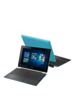 Acer Switch 10 E Intel&Reg; Atom&Trade; Quad-Core Processor, 2Gb Ram, 32Gb Emmc Storage, 10.1 Inch Touchscreen 2-In-1 Laptop Includes Microsoft Office Mobile &Ndash; Blue